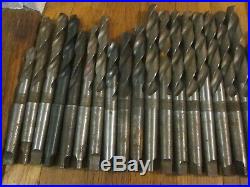 34 Morse Taper 2 MT MT2 Drill Bit Tool Set Lot Metal Lathe Machinist Many NOS