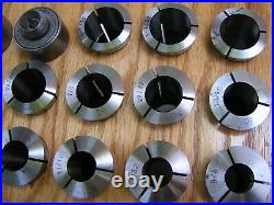 39 PIECE MACHINIST LATHE TOOLS 5 C 5C Collets and others