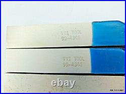 (3) 5-1/4 inch TRI TOOL BEVELING PIPE TUBE LATHE CUTTER LOT MACHINIST SHOP 5-1/4