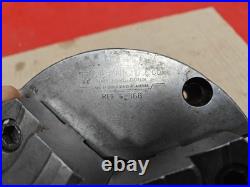 3 Jaw 6 Inch Chuck Cushman 6236B, Lathe Metal Working Machinist Tools