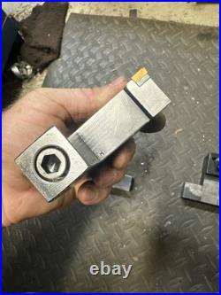 3pc CNC Turret Metal Lathe Turning Center Tool Holder Lot 1 Shank Machinist