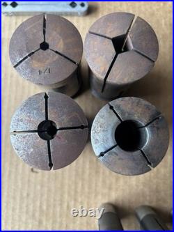 40+ Pc Machinist Collet Lot Assorted Lathe CNC Tooling Step Collets