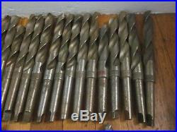 43 Morse Taper 2 MT Drill Bit Tool Lot Metal Lathe Southbend Machinist Many NOS