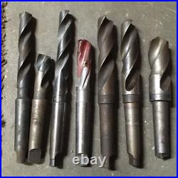 4 MT Morse Taper Bit Lot Machinist Tool Metal Lathe Drill Press 1-3/32 1-23/32
