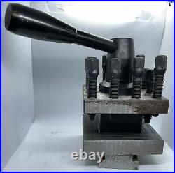 4 WAY Turret Indexing Metal Lathe Tool Post Holder Machinist Free Shipping