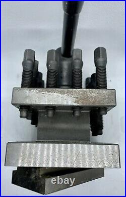 4 WAY Turret Indexing Metal Lathe Tool Post Holder Machinist Free Shipping