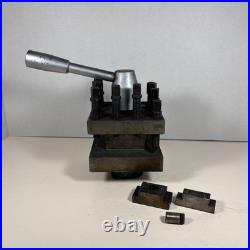 4-Way Tool Post Holder 4-1/4 Square Lathe Turret Machinist