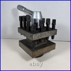 4-Way Tool Post Holder 4-1/4 Square Lathe Turret Machinist