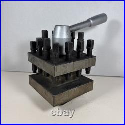 4-Way Tool Post Holder 4-1/4 Square Lathe Turret Machinist
