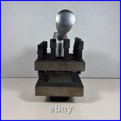 4-Way Tool Post Holder 4-1/4 Square Lathe Turret Machinist