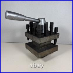 4-Way Tool Post Holder 4-1/4 Square Lathe Turret Machinist