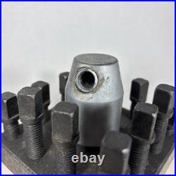 4-Way Tool Post Holder 4-1/4 Square Lathe Turret Machinist