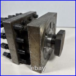 4-Way Tool Post Holder 4-1/4 Square Lathe Turret Machinist