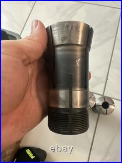4pc Hardinge 16c Hex Collet Set 3/8 7/16 (1/2) 3/4 Metal Lathe Machinist Tool
