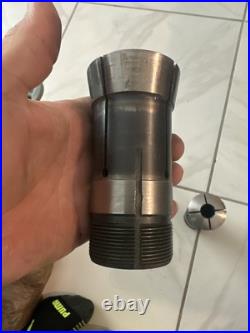 4pc Hardinge 16c Hex Collet Set 3/8 7/16 (1/2) 3/4 Metal Lathe Machinist Tool