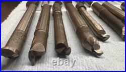 53pc NOS Machinist Tool Lot Bokum Detroit -HSS Carbide, Boring, Threading, more