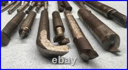 53pc NOS Machinist Tool Lot Bokum Detroit -HSS Carbide, Boring, Threading, more