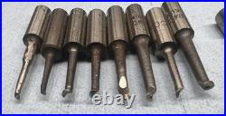 53pc NOS Machinist Tool Lot Bokum Detroit -HSS Carbide, Boring, Threading, more