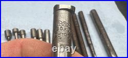53pc NOS Machinist Tool Lot Bokum Detroit -HSS Carbide, Boring, Threading, more