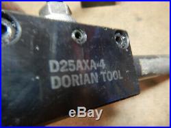 5 Dorian Axa Tool Holder Blocks And No Name Turret For Metal Lathe Machinist