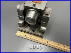 5c Tilting Machinist Lathe Indexer Fixture With Hardinge 8/32 Collet