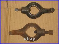 6 vintage bent tail machinist lathe dog tool lot Vulcan No. 5 6 7 8 safety part