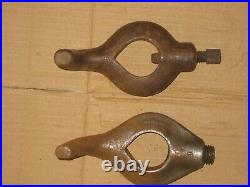 6 vintage bent tail machinist lathe dog tool lot Vulcan No. 5 6 7 8 safety part