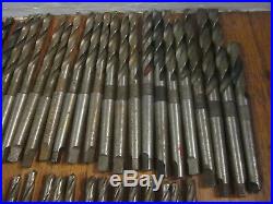 71 Morse Taper 1 MT Drill Bit Tool Lot Metal Lathe Southbend Machinist Many NOS