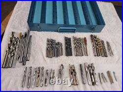 72pc Machinist Tool LOT A, Drill Bits TRW PTD RRT USA Dormer & Others NEW & EXC 72pc Machinist Tool LOT A, Drill Bits TRW PTD RRT USA Dormer & Others NEW & EXC