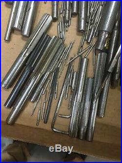 75+pc Reamer Lot 006 Machinist Tool Maker Box Clean Out Metal Lathe Milling Mach