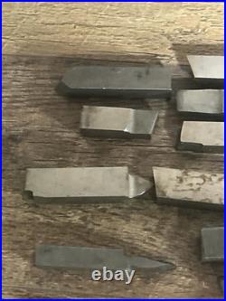 79 Pc Machinist Lathe Tool Bit Lot HSS Cobalt Kenna Mo-Max Rex 95-12 LBS