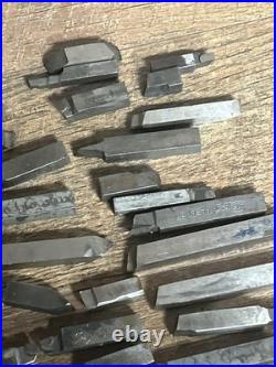 79 Pc Machinist Lathe Tool Bit Lot HSS Cobalt Kenna Mo-Max Rex 95-12 LBS