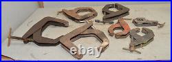 7 Kant Twist clamps four 6 two 4 one 3 machinist lathe positioning tool lot