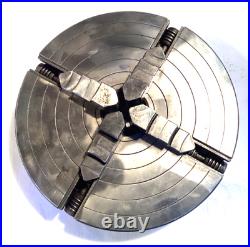 8 4 jaw machinist lathe chuck made in England, 1-1/2 8 tpi