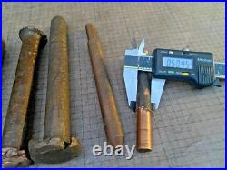 8 VTG Solid Copper Punch Round Bars 1/2, 3/4, 1 Machinist Lathe Old Tools 8 VTG Solid Copper Punch Round Bars 1/2, 3/4, 1 Machinist Lathe Old Tools