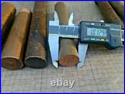 8 VTG Solid Copper Punch Round Bars 1/2, 3/4, 1 Machinist Lathe Old Tools 8 VTG Solid Copper Punch Round Bars 1/2, 3/4, 1 Machinist Lathe Old Tools