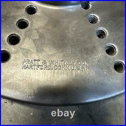 9 D1-3 Drilled & Tapped Metal Lathe Face Plate Pratt Whitney Machinist