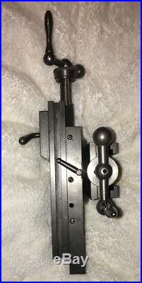 Adjustable Lathe Sliding Cross / Jig Watchmaker Machinist Bench Repair Tool