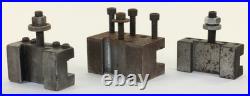 Aloris BXA Quick Change Lathe Tool Post with 3 Holders Machinist Turning USA