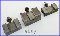 Aloris BXA Quick Change Lathe Tool Post with 3 Holders Machinist Turning USA