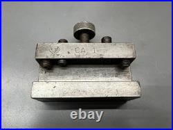 Aloris Ca1 Ca 1 Machinist Quick Change Lathe Tool Holder 1 Cap USA