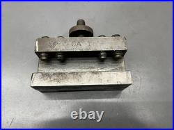 Aloris Ca1 Ca 1 Machinist Quick Change Lathe Tool Holder 1 Cap USA