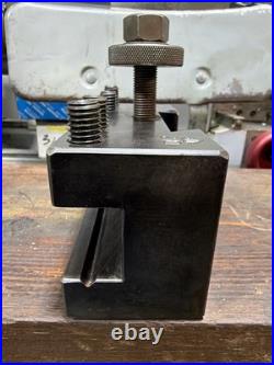 Aloris Metal Lathe Tool Post Holder DA 2 Boring Turning & Facing Machinist Wedge