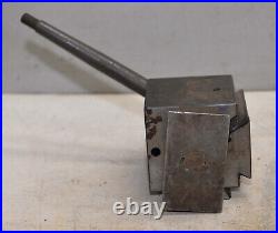 Aloris quick change tool post holder precision lathe machinist South Bend wedge