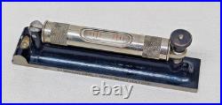 Antique Starrett Precision Machinist Pitch Level for Warner Swasey Turret Lathe