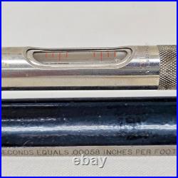 Antique Starrett Precision Machinist Pitch Level for Warner Swasey Turret Lathe