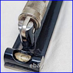 Antique Starrett Precision Machinist Pitch Level for Warner Swasey Turret Lathe