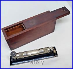 Antique Starrett Precision Machinist Pitch Level for Warner Swasey Turret Lathe