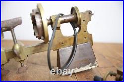 Antique Watchmaker Jewelers Tool Lathe Brass Machinist Vintage Accessories RARE