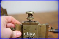 Antique Watchmaker Jewelers Tool Lathe Brass Machinist Vintage Accessories RARE